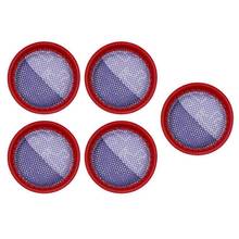 5Pcs for Dibea D18 D008Pro Handheld Vacuum Cleaner Round Washable Filter Filter Vacuum Cleaner Filter 2024 - buy cheap