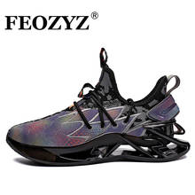 FEOZYZ New Blade Running Shoes Men Reflective Jogging Sneakers Trainers 2024 - buy cheap