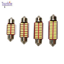 200Pcs C5W Festoon 31 36 39 41mm 4014SMD LED Canbus Car Bulb License Plate Door Light Dome Reading Interior Light Auto Lamp 2024 - buy cheap