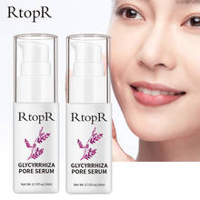 RtopR 2PCS Glycyrrhiza Repair Serum Shrink Face Pore Oil Control Anti Wrinkle Whitening Cream Effectively eliminate acne marks 2024 - buy cheap