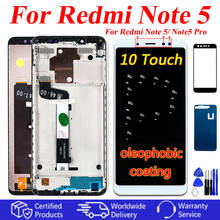 10 Point Touch LCD Display Touch Screen Digitizer For Xiaomi Redmi Note 5 Pro Assembly For Redmi Note5 Pro Oleophobic Coating 2024 - buy cheap