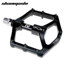 SHANMASHI bicycle pedal mountain bike BMX step outdoor riding sports durable pedal 1026 aluminum alloy bicycle bearing pedal 2024 - buy cheap