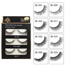 YSDO 10 boxes false eyelashes wholesale natural long mink eyelashes 3d mink hair lashes 30 pairs makeup fake lashes extension DX 2024 - buy cheap