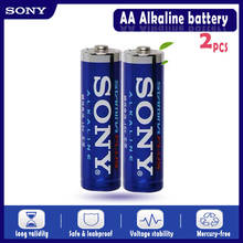 2PCS 100% Original Sony 1.5V AA Alkaline Battery LR6 LR03 For Electric toothbrush Toy Flashlight Mouse clock Dry Primary Battery 2024 - buy cheap