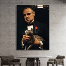 Movie Godfather Portrait Art Posters and Prints Wall Art Canvas Paintings on The Wall Hanging Pictures for Living Room Decor 2024 - buy cheap