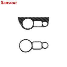 Sansour автомобильные наклейки для Dodge Charger Автомобильные фары переключатель кнопки декоративные крышки аксессуары для Dodge Challenger 2010-2019 2024 - купить недорого
