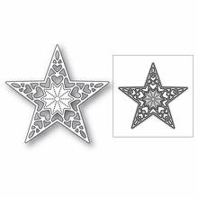 New Christmas Star Heart Shape 2020 Metal Cutting Dies for DIY Scrapbooking and Card Making Decorative Embossing Craft No Stamps 2024 - buy cheap