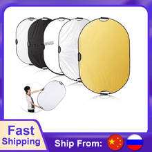 150*200cm/59*78.8in 5 in 1 Multi Disc Photography Studio Photo Oval Collapsible Light Reflector handhold portable photo disc 2024 - buy cheap