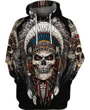 Tessffel Animal Native Indian NewFashion Pullover Harajuku Unisex Casual 3DPrint Zipper/Hoodies/Sweatshirts/Jacket/Men/Women S2 2024 - buy cheap