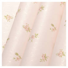 Papel tapiz de flor pequeña Pastoral coreana, rollo de papel tapiz de fondo 3d de princesa para habitación de niña, decoración Floral azul, verde y rosa J104 2024 - compra barato