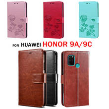 Caso de couro premium para huawei honor 20 s 20 lite juventude luxo flip 3d padrão capas capa para honra 10i 20i carteira telefone casos 2024 - compre barato