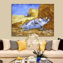 Rest From Work of Vincent Van Gogh Handmade Reproduction Oil Painting on Canvas Wall Art Picture For Living Room Home Decoration 2024 - buy cheap
