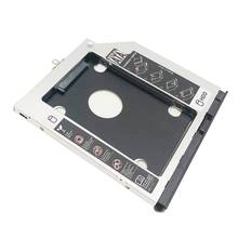 SATA 2nd жесткий диск SSD HDD модуль Caddy Рамка адаптер для Asus Y481CC Y481 X450 A450 A450V X450V F450 с рамкой и кронштейном 2024 - купить недорого
