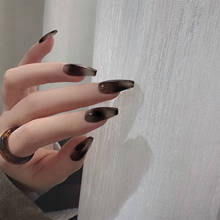 Модные носимые искусственные ногти для дизайна ногтей съемные искусственные ногти с полным покрытием искусственные ногти инструмент 2024 - купить недорого