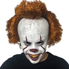 Horror Stephen King's It 2 Mask Headgear Cosplay  Headgear Pennywise Horror Mask 2# 2024 - buy cheap