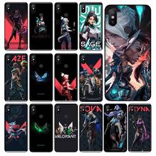 Valorant Riot Games jett Phone Case For Xiaomi Mi Note 10 Lite pro 7 9 9t pro se a2 lite 2024 - buy cheap