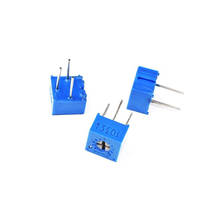 10pcs 3362P series resistance 101 201 501 102 202 502 103  Trimpo Trimmer Potentiometer 3362 500R 1K 2K 5K 10K 20K 50K 100K 2024 - buy cheap