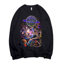 Sudadera con capucha de Saturn ET Alien para hombre y mujer, ropa de calle con estampado de personajes de Saturn ET Alien, prenda de vestir de lana Punk, con banda de Metal pesado, 12 Uds. 2024 - compra barato