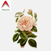 Aliauto Flowers Car Stickers Rose Decor Accessories Vinyl Decal for Kia Cerato Toyota Mercedes Toyota Hilux Passat B8,15cm*9cm 2024 - buy cheap