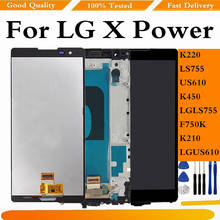 Pantalla LCD para LG X Power K220, montaje de digitalizador con pantalla táctil con marco 2024 - compra barato