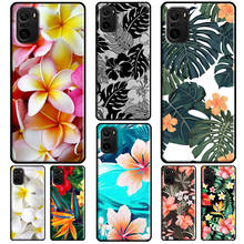 Paraíso tropical flor havaiana estojo para xiaomi redmi nota 10 pro nota 8 7 8t 9s 8a 9a 9c 9t k40 nota 9 pro capa de telefone 2024 - compre barato