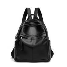 Female backpack mochila feminina casual Multifunction Women Leather Backpack Female Shoulder Bag Sac A Dos Travel Back  C1243 2024 - buy cheap