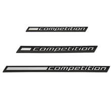 COMPETITION Car Logo Sticker Emblem Badge Trunk Decal for BMW Thunder Edition M1 M2 M3 M4 M5 M6 M7 M8 M X3 X4 X5 X6 Z4 Audi TTS 2024 - buy cheap