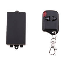 AC220V Relay Wireless RF Remote Control Switch Transmitter + ON/OFF Receiver ON OFF Key Switch 2024 - buy cheap