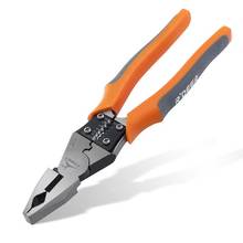 Litake 4 in 1 Electrician Pliers Crimping Tool 9in Wire Stripper Cable Cutter Combination Pliers Multifunctional Cutting Tools 2024 - buy cheap