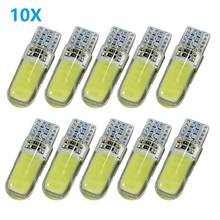 10X T10 W5W COB LED Car Interior Light COB Silicone Auto Signal Lamp 12V 194 501 Side Wedge Parking Bulb For Lada Car Styling 2024 - buy cheap