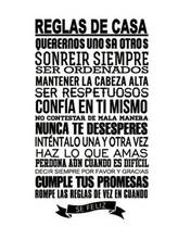 More style Spanish House Rules Art Film Print Silk Poster Home Wall Decor 24x36inch 2024 - buy cheap