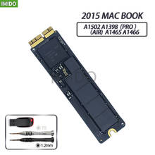 Ssd original para macbook, 128gb, 256gb, 512gb, 1t, air 2015, a1465, a1466, imac pro 2015, a1502, a1398, mini disco de estado sólido 2024 - compre barato