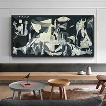 Знаменитый Пикассо, картины на холсте, репродукции, печать на холсте, абстрактные настенные постеры для гостиной, спальни, настенное художественное оформление 2024 - купить недорого