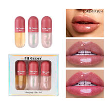 3pcs/set Lip Gloss Plump Sexy Lips Moisturizing Lip Oil Elasticity Matte Velvet Liquid Lipstick Lip Glaze 2024 - buy cheap