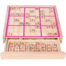 Juego educativo de matemáticas, juego de escritorio de madera multifunción, Sudoku, regalo de cumpleaños, regalo de Navidad, juguete educativo, 1 Juego 2024 - compra barato