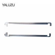 Yaluzu novo conjunto de suporte lcd dobradiça ferroviário varejo para dell inspiron 14r n4010 portátil esquerda direita 2gd70 1m7vf 2024 - compre barato