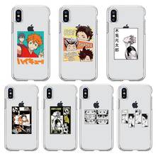 Oya Oya Oya Haikyuu Love Volleyball Phone Case Transparent soft For iphone 5 5s 5c se 6 6s 7 8 11 12 plus mini x xs xr pro max 2024 - buy cheap