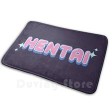 Hentai macio antiderrapante tapete tapete almofada hentai manga anime paródia engraçado cores rosa kawaii bonito adorável azul branco 2024 - compre barato