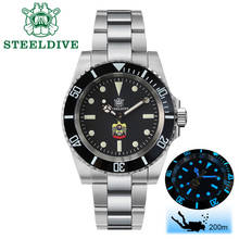 STEELDIVE 1954 Middle East Eagle Automatic Watch Men Mechanical Sapphire NH35 Diver Watch Automatic Luminous 200m Diving Watches 2024 - buy cheap