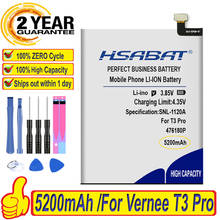 Batería 100% P para Vernee 5200 P, 476180 mAh, para Vernee T3 Pro, herramientas gratis, novedad de 476180 2024 - compra barato