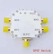 Interruptor de cuatro polos RF de 10MHZ-6GHz/ancho de banda amplio, alto aislamiento, baja pérdida de inserción, 1 unidad 2024 - compra barato