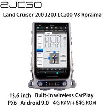 Автомобильный мультимедийный плеер стерео GPS DVD Радио Навигация Android экран для Toyota Land Cruiser 200 J200 LC200 V8 Roraima 2015 ~ 2020 2024 - купить недорого