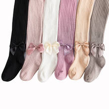 Baby Cotton Stockings Newborn Kids Warm Pantyhose Solid Infant Girl Toddler Soft Elastic Pant Spring Autumn 2024 - buy cheap