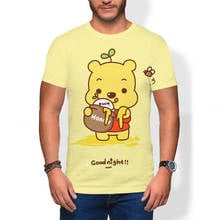 Winnie the Pooh Child Kids Boy Sports cute Short t-shirt print Anime clothes t shirt for men gym clothing tops  Women's t-shirts 2024 - buy cheap