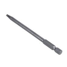 Hot 1/4 inch Hex Shank 6mm Dia Shaft 100mm Long Square Screwdriver Bit Gray 2024 - buy cheap