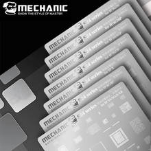 Mecánico BGA Stencil para iPhone XR XS X 8 8P 7P 6S 6SP 6P 5 placa base IC Chip CPU reboleo de BGA Stencil Kit 2024 - compra barato