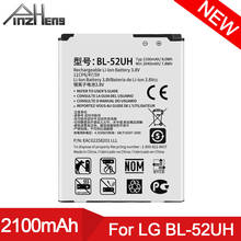 PINZHENG 2100 mAh BL-52UH Battery For LG Spirit H422 D280N D285 D320 D325 DUAL SIM H443 Escape 2 VS876 L65 L70 MS323 Bateria 2024 - buy cheap