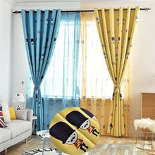 Soldier Printed Kids Blackout Curtains for Boys Bedroom Jinya Home Decor Funny Window Treatment Children Darkening Curtain Panel 2024 - buy cheap