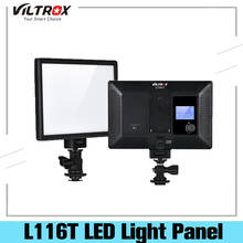 Viltrox-mini câmera de vídeo led l116t, lâmpada regulável para fotografia, canon, nikon, sony, câmera de vídeo dslr, youtube, foto 2024 - compre barato