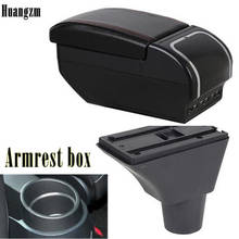 For Ibiza 6J Armrest Box Universal Car Central Armrest Storage Box cup holder ashtray modification accessories 2017 2024 - buy cheap